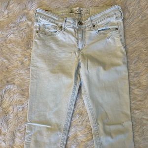 Abercrombie & Fitch light blue jeans